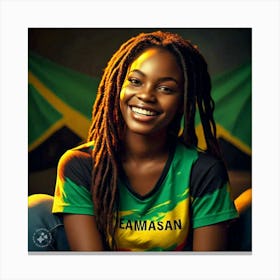 Jamaican Realistic image Canvas Print