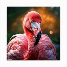 Flamingo 8 Canvas Print