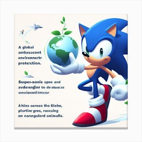 Sonic The Hedgehog 18 Canvas Print