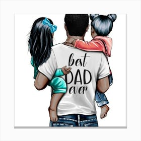 Father'S Day Canvas Print