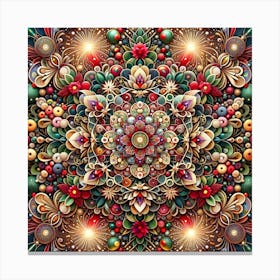 Mandala 111 Canvas Print