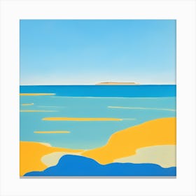 'The Beach' 2 Canvas Print