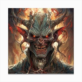 Demon 2 Canvas Print