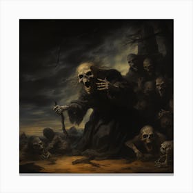 Undead Canvas Print