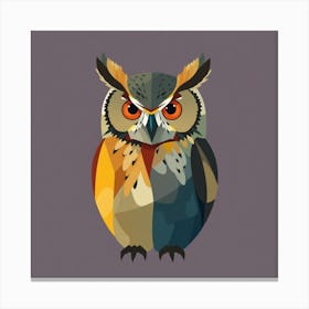 Owl art Canvas Print