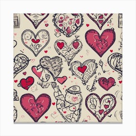 Valentine'S Day 60 Canvas Print