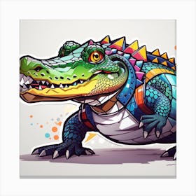 Alligator Canvas Print