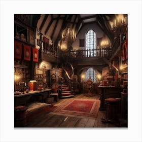 Dungeon Room Canvas Print