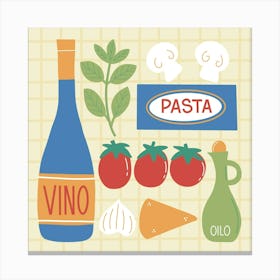 Pasta Canvas Print