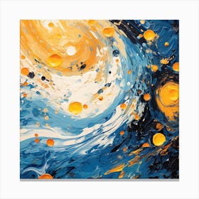 Galaxy Painting 1 Canvas Print