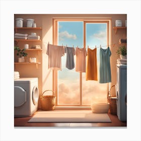 Laundry Room 2 Canvas Print