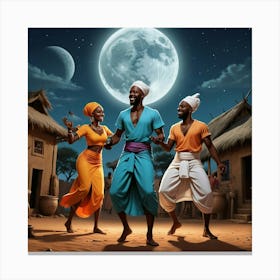 Moonlight Dance Canvas Print