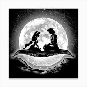 Moonlight Wishes Canvas Print