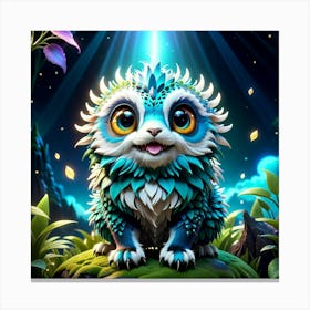 CUTE CRITTER Canvas Print