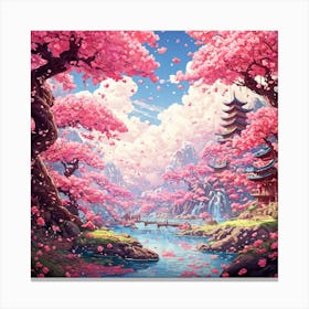 Sakura Blossoms Canvas Print