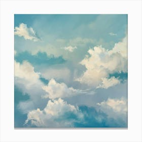 Clouds In The Sky 12 Canvas Print