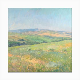 'The Rolling Hills' Canvas Print