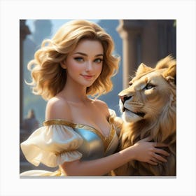 Cinderella 205 Canvas Print