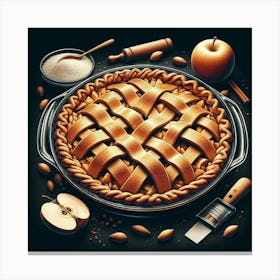 Apple Pie 1 Canvas Print