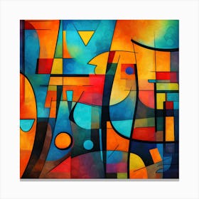 Abstract - Abstract By Person 3 Canvas Print