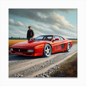 Ferrari 358 Canvas Print