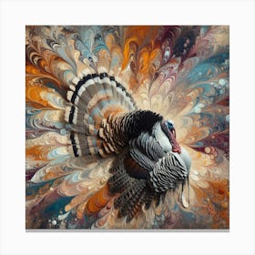 Turkeys Canvas Print