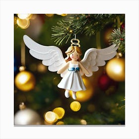 Angel Ornament Canvas Print