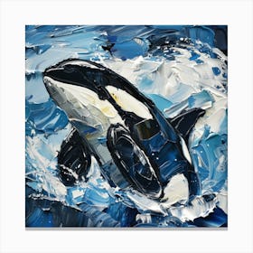 Orca Whale 3 Canvas Print
