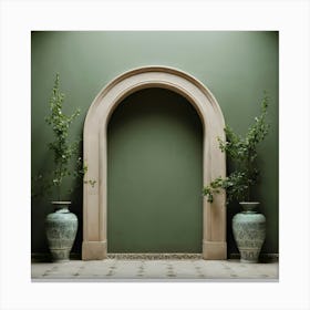 Archway Stock Videos & Royalty-Free Footage 50 Canvas Print