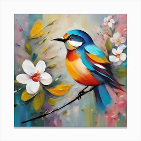 Bird Painting Canvas Print