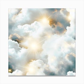 Clouds In The Sky Canvas Print