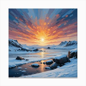 Sunset 7 Canvas Print