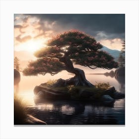 Bonsai Tree 1 Canvas Print