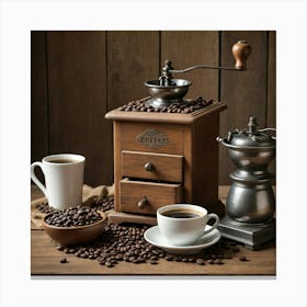 Coffee Grinder 21 Canvas Print