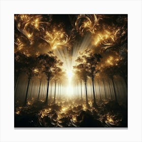 Fractal Forest 1 Canvas Print