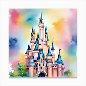 Disney Cinderella Castle Canvas Print