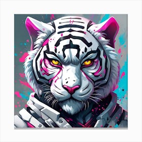 White Tiger 2 Canvas Print