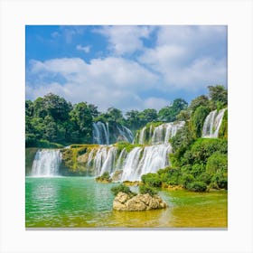 Waterfalls Canvas Print