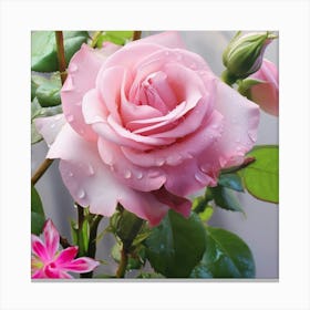 Pink Rose Canvas Print