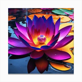 Lotus Flower 19 Canvas Print