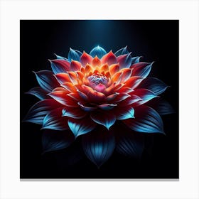 Lotus Flower 24 Canvas Print