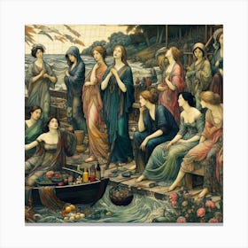 Mermaids Canvas Print