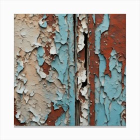 Peeling Paint 4 Canvas Print