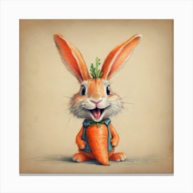 Bunny Rabbit 3 Canvas Print