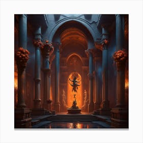 A Tribute to Their Ancient Kin Pt3 Canvas Print
