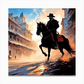 Red Dead Redemption 6 Canvas Print