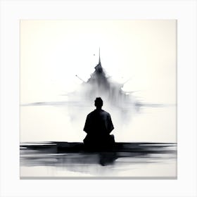 Meditation Series 02 By Csaba Fikker For Ai Art Depot 2 Canvas Print