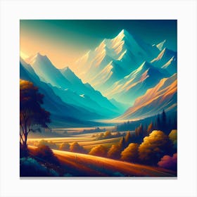 Landscape Painting 192 Canvas Print