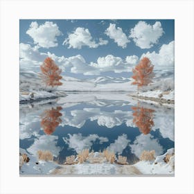 Winter Landscape 9 Canvas Print