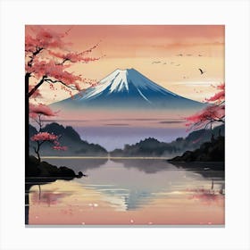 Mt Fuji 4 Canvas Print